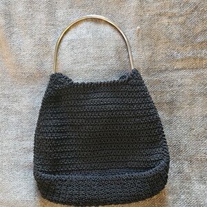 Black Knit Bag